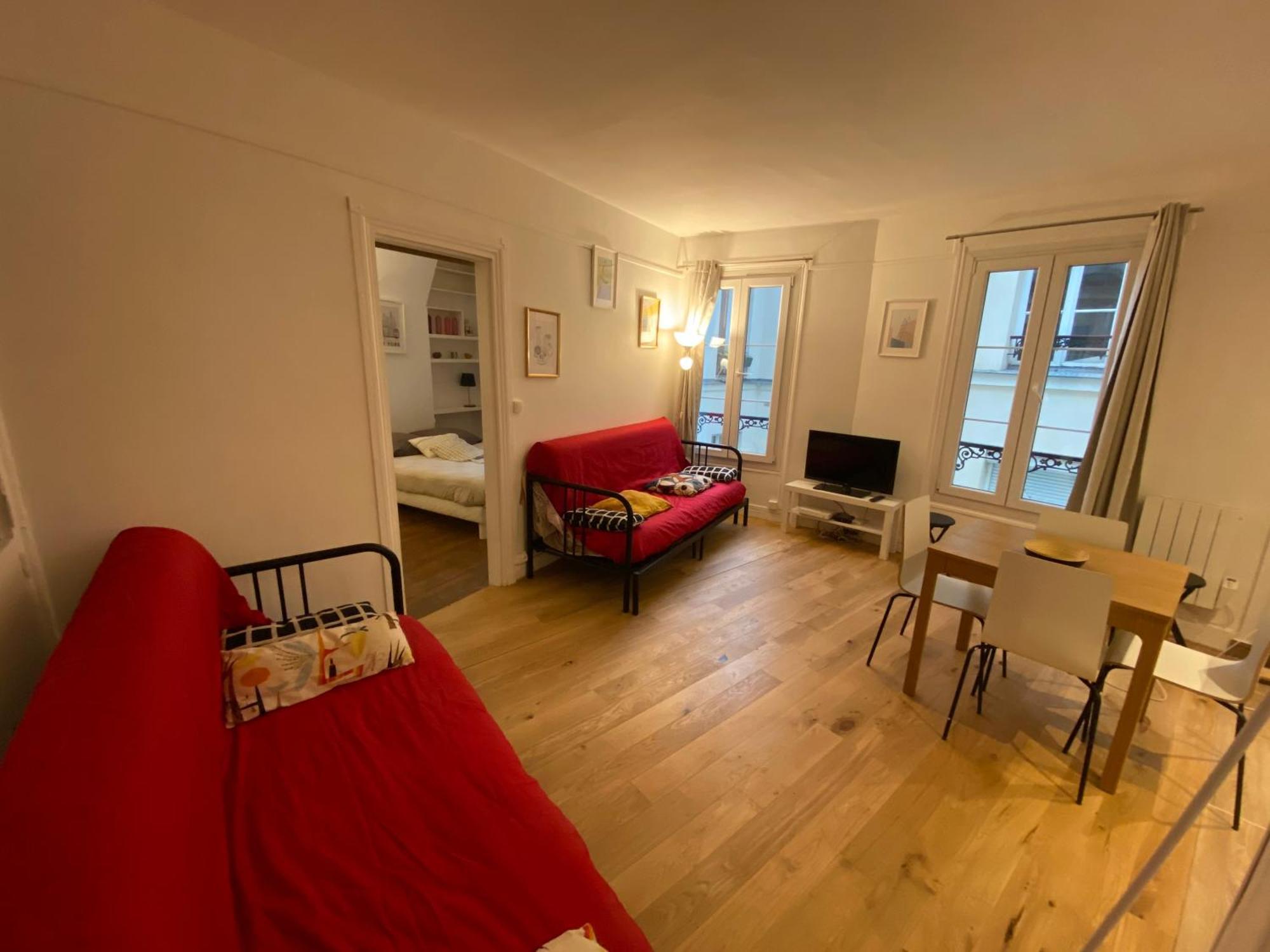 Paris Sacre Coeur Montmartre Et Tour Eiffel, 8 People, Apartment Екстериор снимка